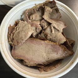 Buddy’s bar-b-q - Overcooked brisket, tough as nails.