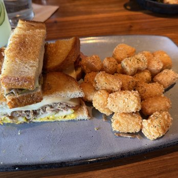 Lazy Dog - Cuban Sandwich with Lemon Pepper Tots - New American Near Me - Las Vegas, Nevada Lazy Dog - Cuban Sandwich with Lemon Pepper Tots - New American Near Me - Las Vegas, Nevada