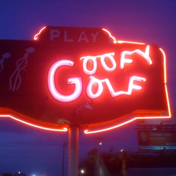 Goofy Golf - Goofy Golf Neon Sign - Mini Golf Near Me - Fort Walton Beach, Florida