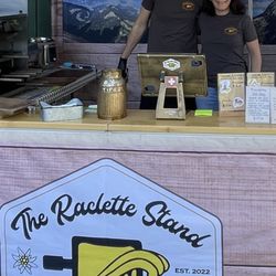 The Raclette Stand - Sascha & Sibylle, super friendly and dish out some super tasty dishes.
