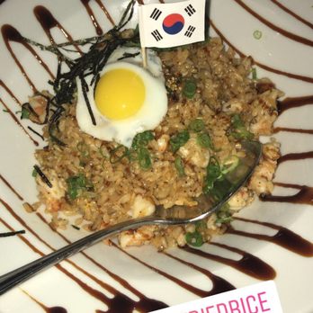 Roosterspin - Kimchi fried brown rice (with shrimp instead of pork) - Korean Near Me - Westfield, New Jersey Roosterspin - Kimchi fried brown rice (with shrimp instead of pork) - Korean Near Me - Westfield, New Jersey