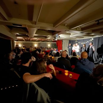 The Comedy Department - Speak-easy style cabaret seating. - Comedy Clubs Near Me - Vancouver, British Columbia The Comedy Department - Speak-easy style cabaret seating. - Comedy Clubs Near Me - Vancouver, British Columbia