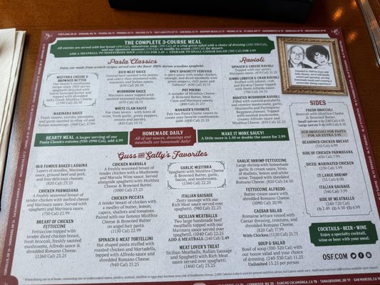 Menu photo 2 The Old Spaghetti Factory Duarte, CA Menu photo 2 The Old Spaghetti Factory Duarte, CA