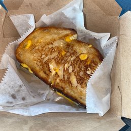 Amazing Sourdough Breakfast sandwich