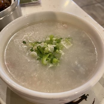 Yum Cha - Congee with chicken and century eggs - Dim Sum Near Me - Las Vegas, Nevada Yum Cha - Congee with chicken and century eggs - Dim Sum Near Me - Las Vegas, Nevada