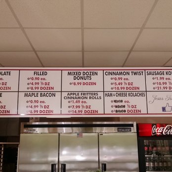 Lickin Good Donuts and Kolaches - Large menu. - Donuts Near Me - Perry, Georgia
