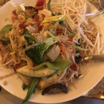 Brown Sugar Cafe - Vegetable Pad Thai with Tofu (extra $2) - Thai Near Me - Boston, Massachusetts Brown Sugar Cafe - Vegetable Pad Thai with Tofu (extra $2) - Thai Near Me - Boston, Massachusetts