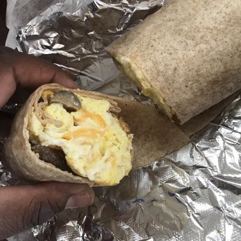 Bagel Boss - Jericho - Veggies Sausage, Egg, Cheese, Mayo on a Wheat Wrap ($7.04) - Bagels Near Me - Jericho, New York Bagel Boss - Jericho - Veggies Sausage, Egg, Cheese, Mayo on a Wheat Wrap ($7.04) - Bagels Near Me - Jericho, New York