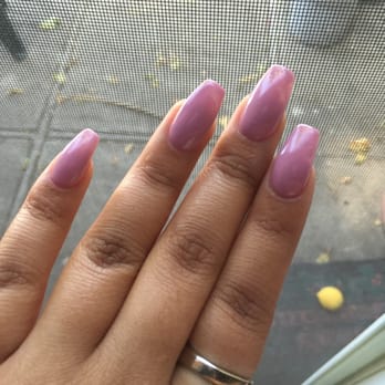 City Nails - Done by Larry! The color is called "rock n rose" and Larry listened to all my shape preferences :) - Nail Salons Near Me - Fremont, California City Nails - Done by Larry! The color is called "rock n rose" and Larry listened to all my shape preferences :) - Nail Salons Near Me - Fremont, California