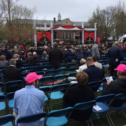 Keene State College - The stage is set.