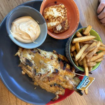 Nando's Peri-Peri - chicken platter - Desserts Near Me - Austin, Texas Nando's Peri-Peri - chicken platter - Desserts Near Me - Austin, Texas