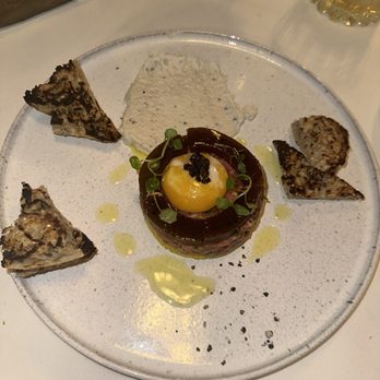 Marché Moderne - Beef Tartar - French Near Me - Newport Beach, California Marché Moderne - Beef Tartar - French Near Me - Newport Beach, California