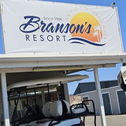 Branson's Resort - Office signage