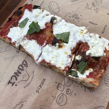 Bonci - Basil burrata - Pizza Near Me - Chicago, Illinois Bonci - Basil burrata - Pizza Near Me - Chicago, Illinois