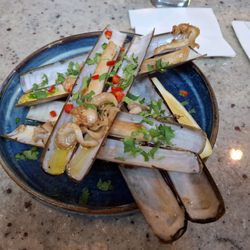 Beshoffs of Howth - Razor clams with olive oil