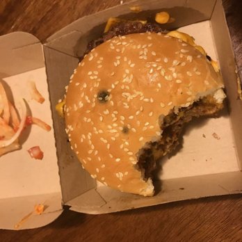 McDonald's - Mold found on a burger my son was eating... - Fast Food Near Me - Oakley, California