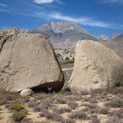 Peabody Boulders - Peabody Boulders (note wife for scale)