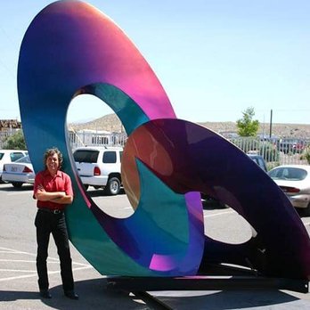 DLM Collision - DLM painted this sculpture that was sent to China for the 2008 Olympics - Body Shops Near Me - Albuquerque, New Mexico