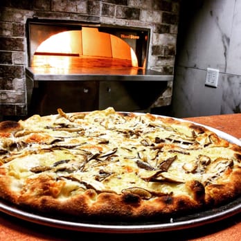 Next Door - Mushroom pizza masterpiece - Italian Near Me - Sheepshead Bay, New York Next Door - Mushroom pizza masterpiece - Italian Near Me - Sheepshead Bay, New York