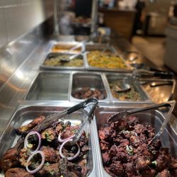 Kumar's Apple Valley - Left aisle spread. The empty spaces were later filled with other dishes