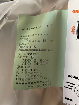 Menu photo 1 Del Taco Lake Havasu City, AZ