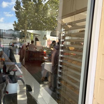Tiny Croissanterie - Through the window. Almost at front of line. - Coffee & Tea Near Me - Sunnyvale, California