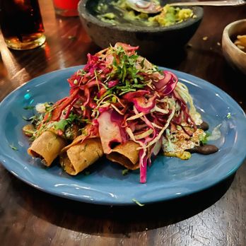 Mezquite - Flautas de pollo - Cocktail Bars Near Me - San Antonio, Texas Mezquite - Flautas de pollo - Cocktail Bars Near Me - San Antonio, Texas