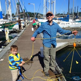 crabbing on the Charelston docks just a few steps from Basin Tackle Shop, with their awesome rental gear! crabbing on the Charelston docks just a few steps from Basin Tackle Shop, with their awesome rental gear!