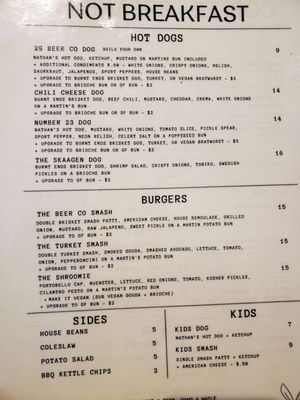 Menu photo 8 29 Palms Beer Twentynine Palms, CA