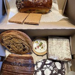 assortment of pastries