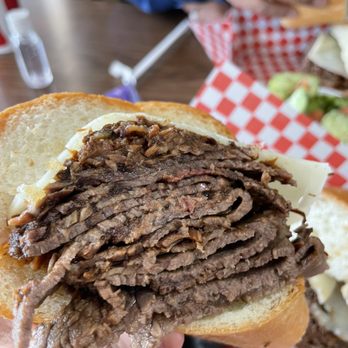 Big H Deli - Crosscut of French dip sandwich - Sandwiches Near Me - Fairfield, California Big H Deli - Crosscut of French dip sandwich - Sandwiches Near Me - Fairfield, California