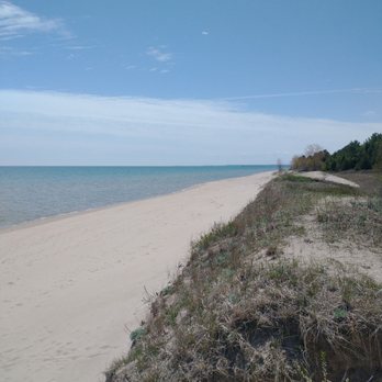 Neshotah Beach - Little known beach - Beaches Near Me - Two Rivers, Wisconsin