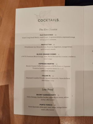 Menu photo 3 The Elm Bloomington, IN