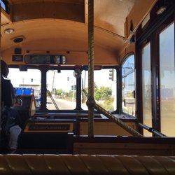 Camarillo Trolley - Since this was taken, they've added "no food or drink" signs, "1 trip around Joyride" sign and posted their hours :)