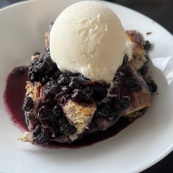 ABC Lobster - Wild Blueberry Bread Pudding - Seafood Near Me - Davie, Florida