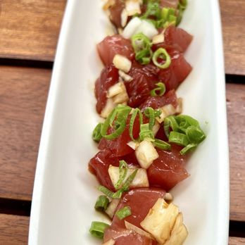 Aloha Mixed Plate - Poke tuna pupu plate - Hawaiian Near Me - Lahaina, Hawaii