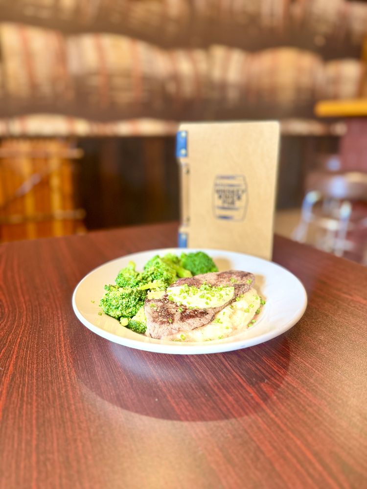 The Whiskey River Pub Logo