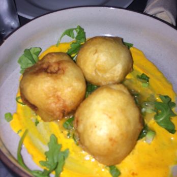 The Ice Plant - Blue crab beignets - Cocktail Bars Near Me - St. Augustine, Florida