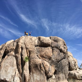 The Climbing Life Guides - It's such an amazing experience getting to the top of the Rock! - Climbing Near Me - Joshua Tree, California