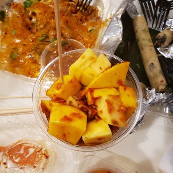 JTea - Tossed mangoes - Bubble Tea Near Me - Houston, Texas JTea - Tossed mangoes - Bubble Tea Near Me - Houston, Texas
