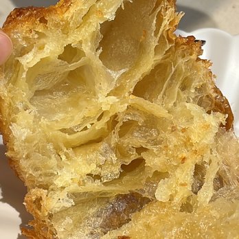 Lysee - Inside of Kouign amann - Desserts Near Me - New York, New York