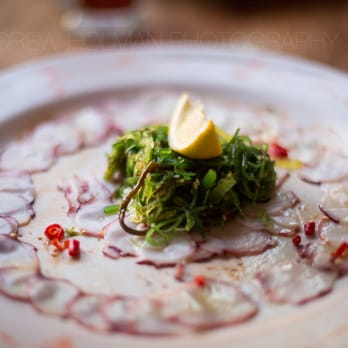 Ulele - Polpo Carpaccio, fresh from Hawaii! (Shaved Octopus) - New American Near Me - Tampa, Florida Ulele - Polpo Carpaccio, fresh from Hawaii! (Shaved Octopus) - New American Near Me - Tampa, Florida