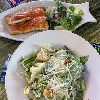 Whiteys Fish Camp - Caesar salad with grilled mahi - Seafood Near Me - Fleming Island, Florida