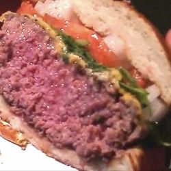 The Mockingbird - This was not Well done burger (*~*) , can you tell !!!!!!! Was very clear we want Well done hamburger. Horrible experience.