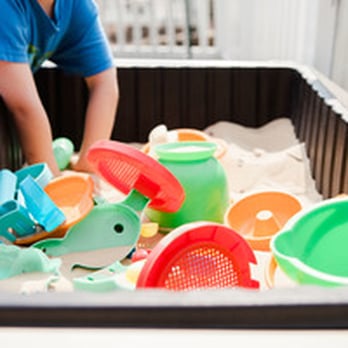 Little School - Outdoor sand table! - Child Care & Day Care Near Me - Saint Paul, Minnesota