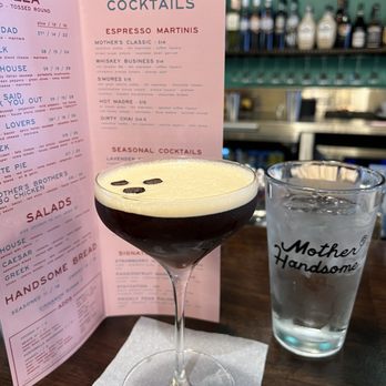 Mother Handsome - Mother's Classic espresso martini - Cocktail Bars Near Me - Oak Park, Michigan Mother Handsome - Mother's Classic espresso martini - Cocktail Bars Near Me - Oak Park, Michigan