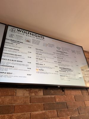 Menu photo 2 Wolfnights® New York, NY Menu photo 2 Wolfnights® New York, NY