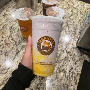 Teapioca Lounge - Taro smoothie with egg pudding! - Coffee & Tea Near Me - Oklahoma City, Oklahoma Teapioca Lounge - Taro smoothie with egg pudding! - Coffee & Tea Near Me - Oklahoma City, Oklahoma