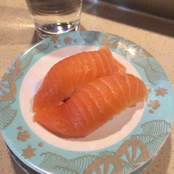 SORA Japanese - Salmon. So beautiful. - Conveyor Belt Sushi Near Me - Bend, Oregon SORA Japanese - Salmon. So beautiful. - Conveyor Belt Sushi Near Me - Bend, Oregon