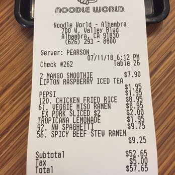 Noodle World - Chinese Near Me - Alhambra, California Noodle World - Chinese Near Me - Alhambra, California